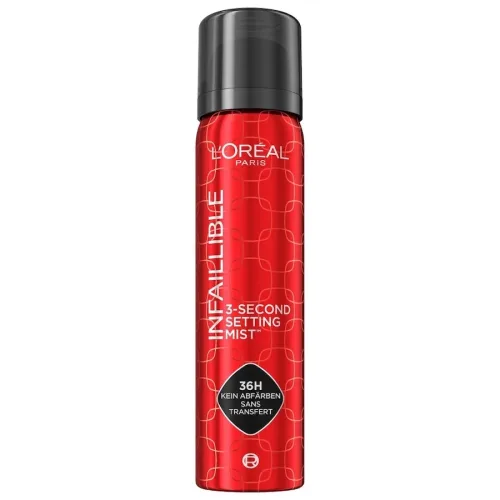 L'OREAL - Infaillible: 3-Second Setting Mist, Setting Spray, 75 ml