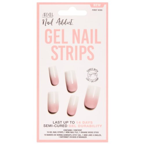 Ardell - Gel Nail Strips, First Kiss, Set