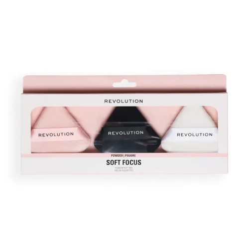 REVOLUTION Powder Puff Trio Puderquasten 1 ct 1 Stück