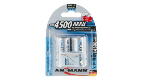 ANSMANN, Ansmann maxE HR14 Baby (C)-Akku NiMH 4500 mAh 1.2 V 2 St.