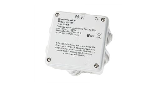 IVT, IVT Umschaltstation US-12N 2760 VA 18202 130 mm x 130 mm x 60 mm Passend für Modell (Wechselrichter):Universal