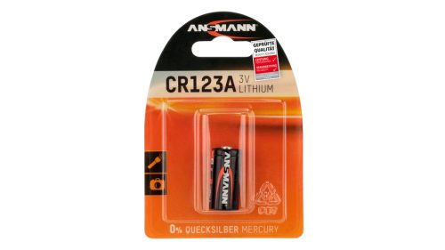 ANSMANN, Ansmann CR123 Fotobatterie CR123A Lithium 1375 mAh 3 V 1 St.