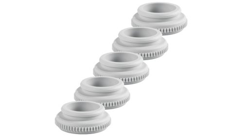 Homematic Ip, Homematic IP Smart-Home-Zubehör "Ventiladapter VA80 für Stellantriebe, 5 Stück (154373A2)"