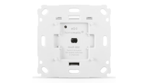 Homematic Ip, Homematic IP Smart-Home-Zubehör "Schaltaktor für Markenschalter – 2-fach"