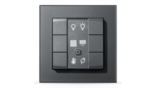 Homematic Ip, Homematic IP Smart-Home-Steuerelement "3 Wippen, Anthrazit"