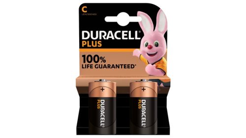 DURACELL, Duracell - Plus, Alkaline-Bat.,2Stk, C(LR14)