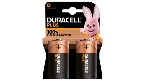 DURACELL, Duracell - Plus, Alkaline-Bat.,2Stk, D(LR20)