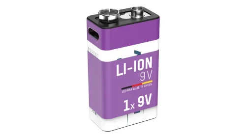 ANSMANN, Ansmann Li-Ion Akku E-9V Usb-C