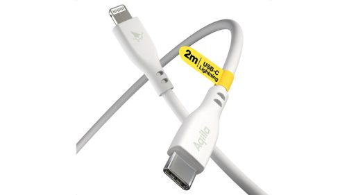 Aqiila, Aqiila Cablebird CS22 USB-C® Kabel USB 2.0 Apple Lightning Stecker 2.00 m Weiß AQCBPBIC4SI843