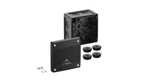 Spelsberg, Spelsberg 40400001 Abzweigkasten (L x B x H) 102 x 102 x 70 mm Schwarz IP66, IP67, IP69 1 St.