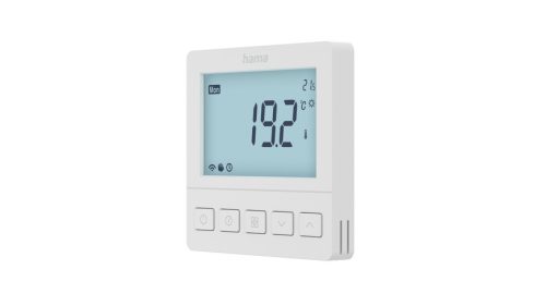 Hama, hama 00176629 Smartes Fußbodenheizungs-Thermostat, Unterputz, per App/Sprache steuern