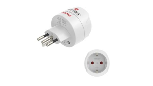 Hama, hama 00223484 Reiseadapter Typ J, L, N, 3-polig, für die Schweiz, Italien und Brasilien