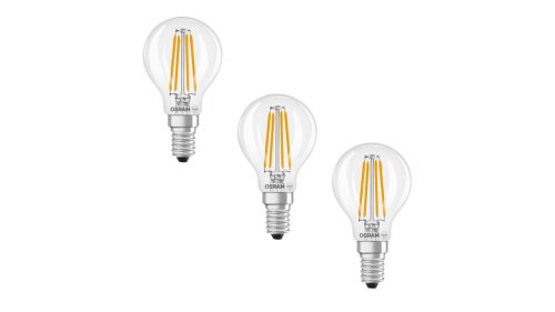 OSRAM HOMELIGHTING, OSRAM HOMELIGHTING 4099854514395 LED EEK D (A - G) E14 5.9 W Warmweiß (Ø) 45 mm Filament 3 St.