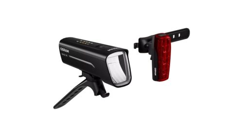 Osram Automotive, Osram Automotive Fahrradbeleuchtung Set RACE 80 SET LED akkubetrieben Schwarz