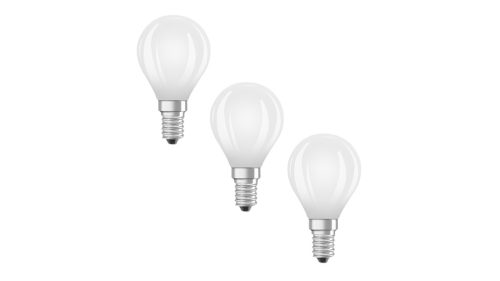 OSRAM HOMELIGHTING, OSRAM HOMELIGHTING 4058075592599 LED EEK D (A - G) E14 Tropfenform 5.5 W = 60 W Warmweiß (Ø x H) 45 mm x 45 mm 3 St.