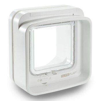 SureFlap, SureFlap Mikrochip DualScan Haustierklappe Weiß 1 St.