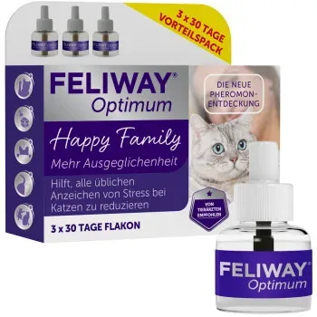 Feliway Optimum 3 x 48 Nachfüllflakon Vorteilspack