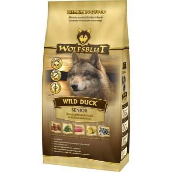 WOLFSBLUT Wild Duck Senior Entenfleisch mit Kartoffel 2 kg