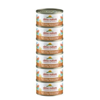 Almo nature Almo HFC 6x70g Thunfisch und Huhn