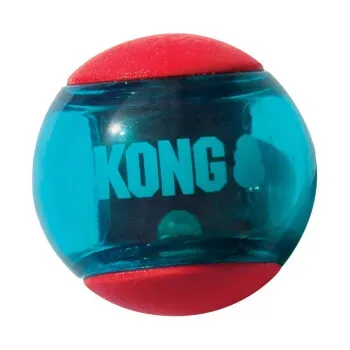 KONG Spielzeug Squeezz Action 3x Red Ball M