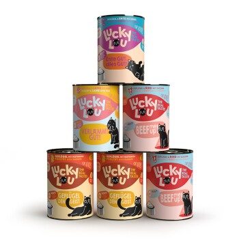 Lucky Lou Nassfutter Katze Adult Tasty Mixpaket 6x400 g