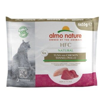Almo nature HFC Thunfisch und Huhn 6x55 g