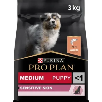 Pro Plan, PURINA PRO PLAN Medium Puppy Sensitive Skin - Sparpaket: 2 x 3 kg
