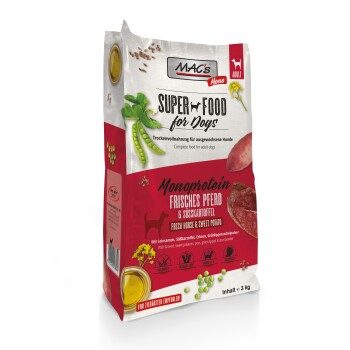 MAC's Dog Mono Adut Trockenfutter Pferd 3 kg