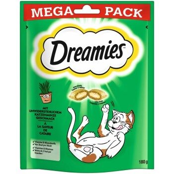 Dreamies Mega Pack 180g Katzenminze