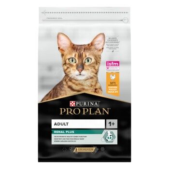 PRO PLAN PURINA Trockenfutter Katze, Adult 1+, Sterilised RENAL PLUS, Huhn 10 kg