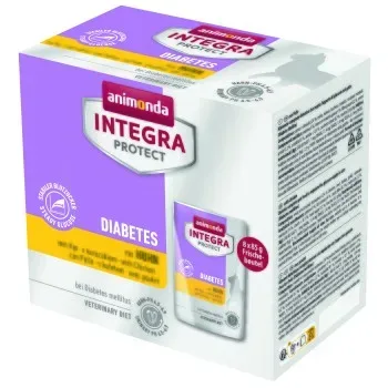 animonda Integra Protect Nassfutter Katze, Adult, Diabetes Huhn 8x85 g