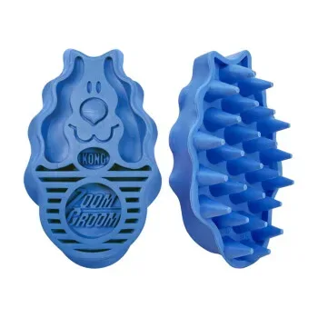 KONG ZoomGroom Hundebürste brombeere