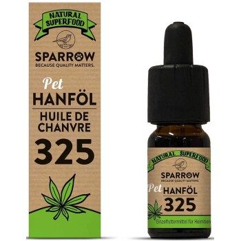 Sparrow Hanföl 325 mit CBD 10 ml