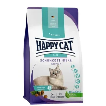 HAPPY CAT Care Trockenfutter Katze Adult, Schonkost Niere 1.3 kg