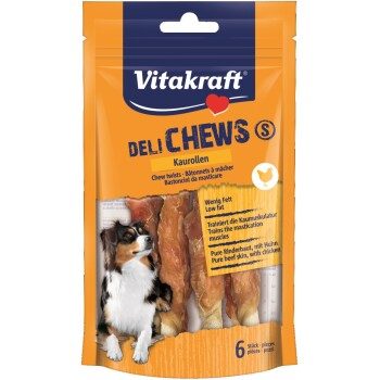 Vitakraft DeliChews Kaurollen Huhn Grösse S