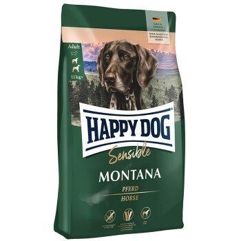 HAPPY DOG Sensible Trockenfutter Hund Adult, Montana 4 kg