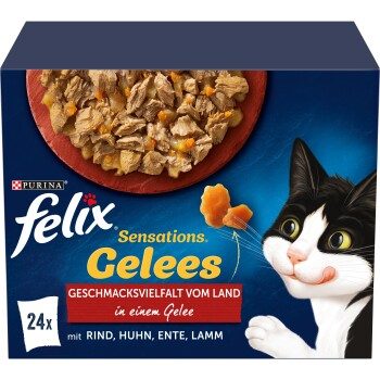Felix Sensations Gelees 24x85g Geschmacksvielfalt vom Land