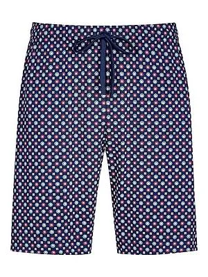 mey, Mey Pyjamashorts "Tie Minimal" Komfortbund mit Kordelzug
