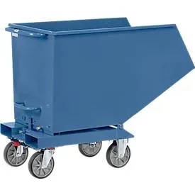 FETRA, fetra® Muldenkipper mit Rollen, Volumen 0,45 m³, Blau