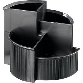 helit, HELIT Stiftek&ouml;cher H6390695 4 F&auml;cher 14x10x14cm PP sz.