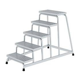 MUNK Günzburger Steigtechnik, MUNK Günzburger Steigtechnik 51034 Aluminium Arbeitspodest Arbeitshöhe (max.): 3 m 15 kg
