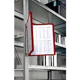 DURABLE, DURABLE Vario Magnet Wall, 5 Sherpa A4 591403 Set, rot
