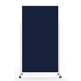 magnetoplan, MAGNETOPLAN Design-Moderatorentafel VP 1181114 Filz. dunkelblau 1000x1800mm