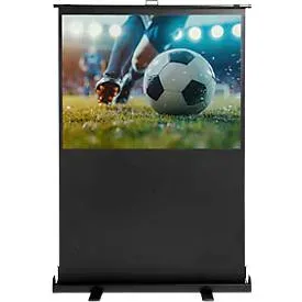 magnetoplan, magnetoplan mobile Pull-Up 202501942 Bodenleinwand 200 x 150 cm Bildformat: 4:3