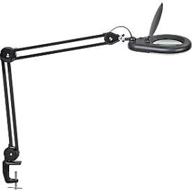 MAUL LED-Lupenleuchte Viso, Klemmfuss, schwarz