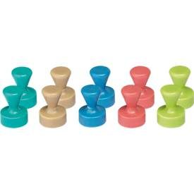 Maul, MAUL Kegelmagnet Neodym 12x16mm 6168499 Kegel, ass., 1.5kg 10 St&uuml;ck