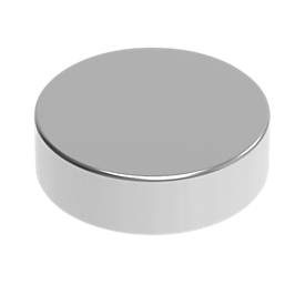 Maul, Maul Magnete Hellsilber 1 x 0,3 cm 10 Stück