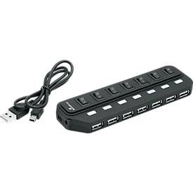 MediaRange, MediaRange USB Hub MRCS504 7 x USB 2.0