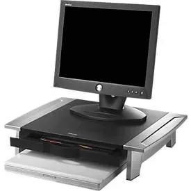 Fellowes, Fellowes Monitorständer Basic Schwarz, Silber