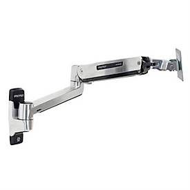 Monitorarm ergotron® LX HD Sit-Stand, Wandhalterung, für 1 Display bis 46? & bis 13,6 kg, höhen- & tiefenverstellbar, VESA, poliertes Aluminium